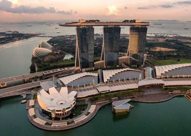 Singapore City Marina Bay