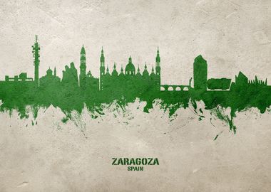 Zaragoza Skyline Spain