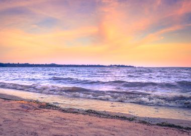 Sunset of Lake Victoria