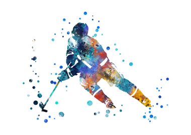 Hockey player