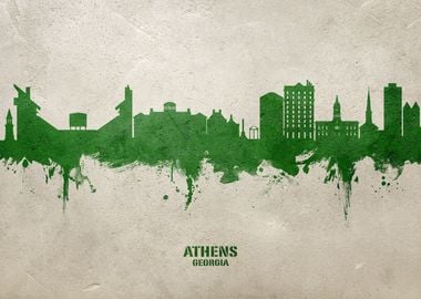 Athens Skyline Georgia