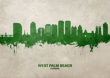 West Palm Beach Skyline