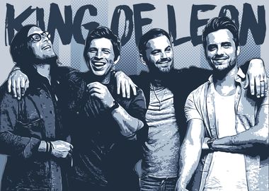 King of Leon Poster Art