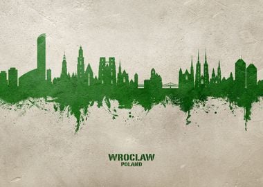 Wroclaw Skyline Poland