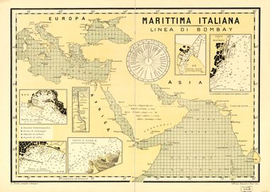 Italian Maritime Map