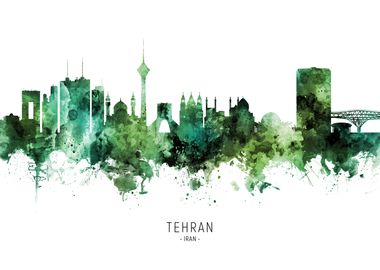 Tehran Skyline Iran