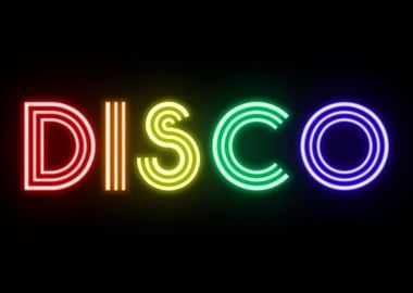 Disco Neon Sign