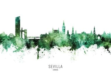 Sevilla Skyline Spain