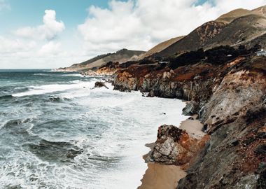 Ocean Beach at Mountains