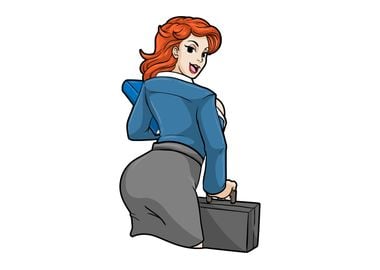 Sexy Secretary Briefcase