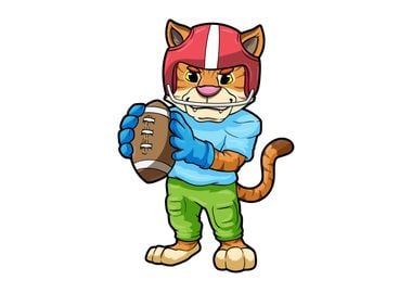 Lion Footballer Football