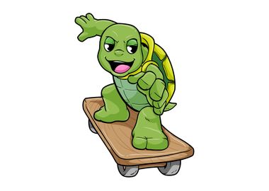 Turtle Skater Skateboard