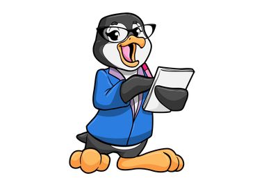 Penguin Secretary Glasses