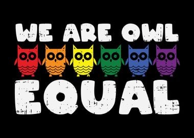 Owl Equal LGBT Pride