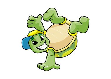 Turtle Hip Hop break dance