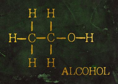 Alcohol Molecule