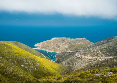 Porto Vromi Summer Landsca