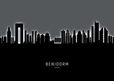 Benidorm Skyline Spain