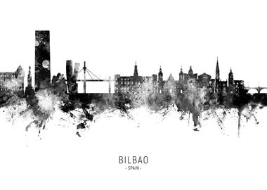 Bilbao Skyline Spain