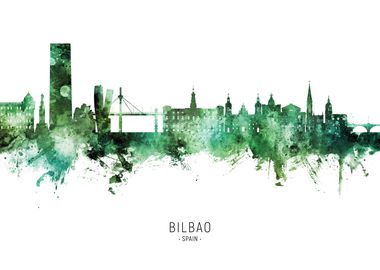 Bilbao Skyline Spain