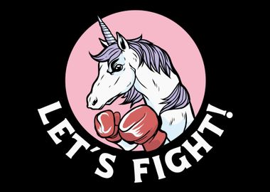 Lets fight unicorn boxer