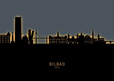 Bilbao Skyline Spain