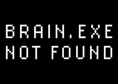 BrainExe Not Found Pixel