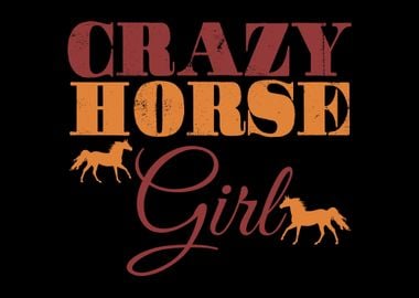 Crazy Horse Girl Rider