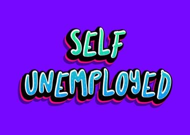 Funny Self Unemployed Pun