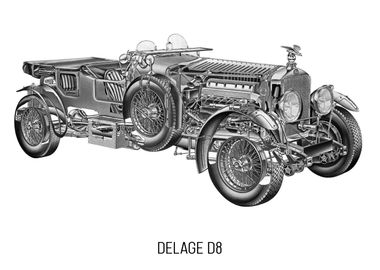 Delage D8