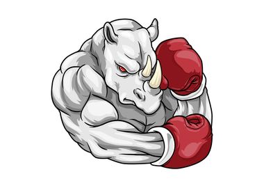 Rhino Boxer Boxing Gloves