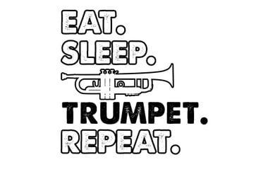 Eat Sleep Trumpet Repeat