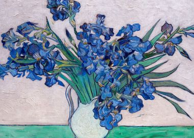 Irises by Van Gogh