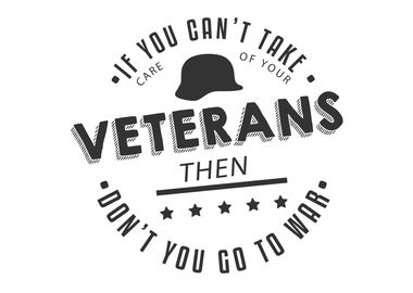 take care of your veterans