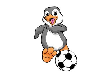 Penguin Soccer player