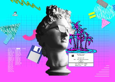 Retrowave 80s Windows 2