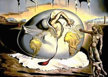 Geopoliticus Child by Dali