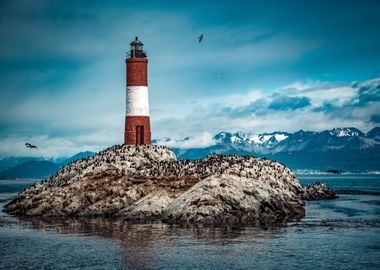  Lighthouse Sea Argentina