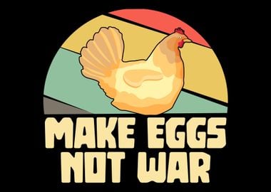 Make eggs not war farmer