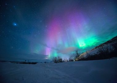 Polar Lights north winter