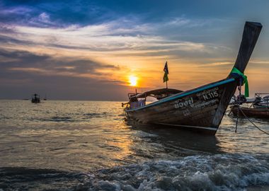 Boat Boats Ship Ocean Suns