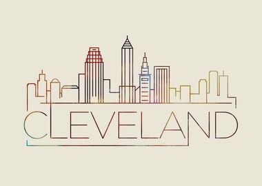 Cleveland Thin Line City