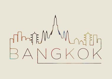 Bangkok Thin Line City