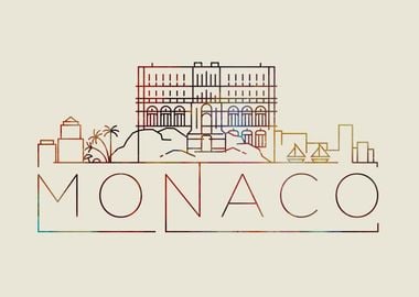 Monaco Thin Line City