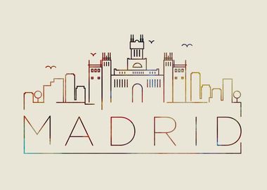 Madrid Thin Line City