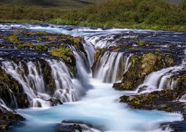 Bruarfoss Waterfall