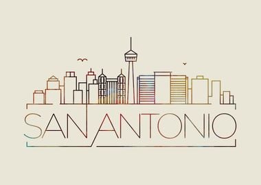 San Antonio Thin Line City