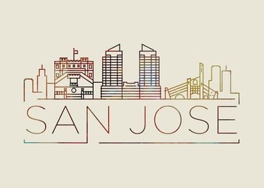 San Jose Thin Line City 