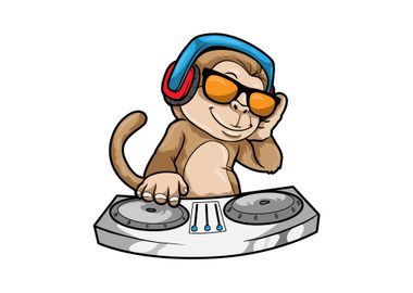 Monkey DJ Mixing desk