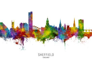 Sheffield Skyline England